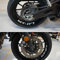 labelbike - Aufkleber Streifen Motorrad Felgen Räder Schutz Kit kompatibel mit Yamaha MT-07 Weiß
