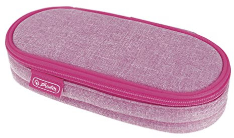 herlitz 50038930 Faulenzer Etui, Knitted Rose, 1 Stück