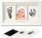 Ensemble d'empreintes de mains et de pieds de bébé – Tampon encreur Clean Touch pour mains et pieds de bébé pour nouveau-nés, cadre photo pour bébé avec empreinte de main Fabre (Alpine White)