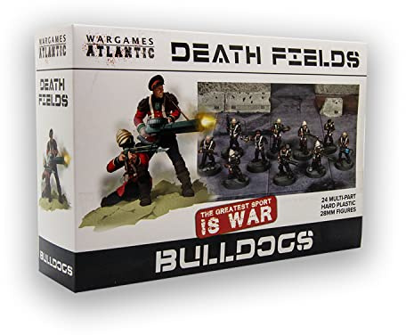 Death Fields: Bulldogs (24 mehrteilige Hartplastik-Figuren