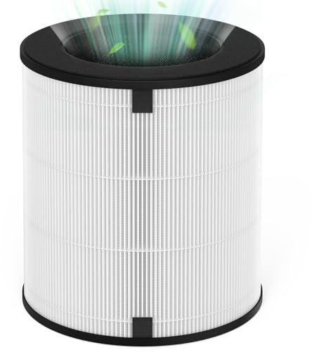 GoKBNY 1er-Pack LV-H133 HEPA-Ersatzfilter, kompatibel mit LV-H133 Luftreiniger, Teilenummer LV-H133-RF, 3-in-1-Filtrationssystem