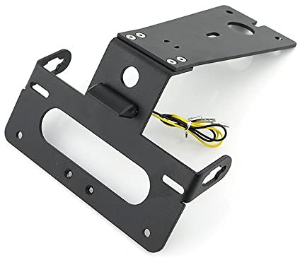 Kennzeichenhalter Hinten Tidy Fender Eliminator Kennzeichenhalter Halterung Für R125 2014–2021 Für Yamaha Für YZF-R125 2014 2015 2016 2017–2022 Lizenz Halterung Plate