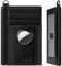 VULKIT Portefeuille Slim AirTag avec Support AirTag, Portefeuille en Cuir avec Blocage RFID, Porte-Cartes Minimaliste Portefeuille Intelligent Airtag avec Porte-clés