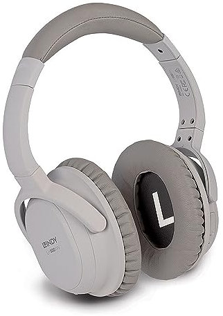 LINDY 73200 LH500XW Wireless Headphones with Active Noise Cancelling Grey