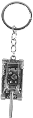 Milisten Keychain Car Key Holder Mens Keychains Tanks for Men Car Keychains Men Tank 3d Key Ring Tank Keyring Tank Keychain Tank Key Ring Key Chain Personality Man