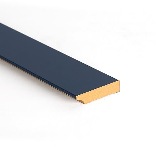 Bildershop-24 Battiscopa Dekowa modello (circa 10 cm di lunghezza) in blu scuro