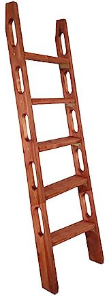 Hochbett-Etagenleiter mit Handlauf, Sicherheits-Aufstiegsleiter für Wohnmobil/Wohnmobil/Boot, robuste Trampolin-Aufstiegsleiter, 220 LB Tragfähigkeit (Größe: 150 cm (59 Zoll))