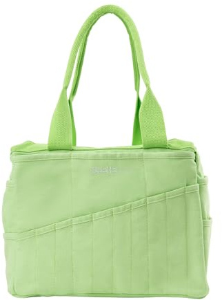 Soolla Studio-Tasche: Aufbewahrungs-Organizer und Keramik-Werkzeugtasche, waschbare Tragetasche, Garntasche, Häkeln, 30 Taschen, mehr als 15 Farben