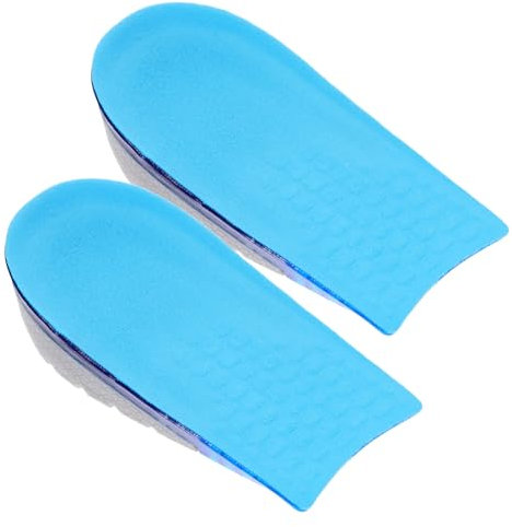 Mobestech Unisex Einlegesohlen Für Schuhe Unsichtbare Absatzlift Einlagen Stoßdämpfend Elastisch Komfortabel Rutschfest Erhöht Höhe Diskret Für Damen Und Herren