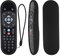 YiBiChin Schutzhülle NUR für Sky Q 2020 Bluetooth Voice Bluetooth Fernbedienung EC201 EC202 2020, Silikon Fernbedienung Stoßfeste Anti-Rutsch Abdeckung - Schwarz