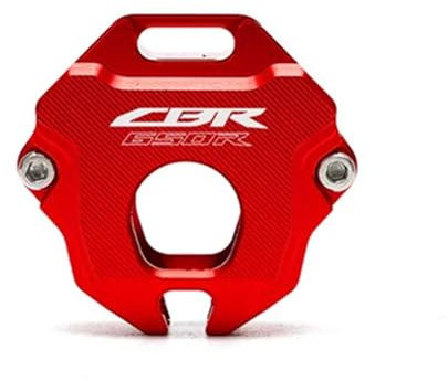 actuion Coque de clé de Moto pour Hon@&da CB650R CBR650R CBR 650 R 650R 2021 2019-2022 Moto CNC Étui À Clés Coque Clé Couverture Chaussette Porte-clés(CBR650R Red)