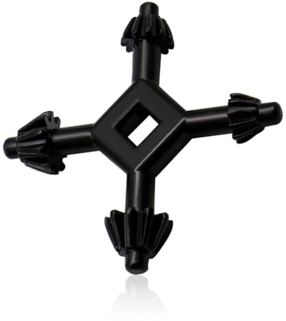 MYLERCT 4 in 1 Chiave Mandrino, Chiave del Mandrino a 4 Vie Portatile per Stringere e Allentare Maggior Parte Delle Punte Trapano Mandrini per Elettroutensili