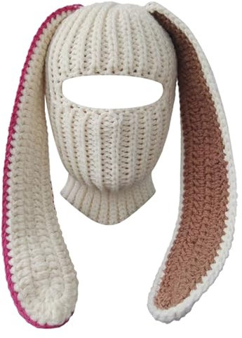 SRZYMJ Wintermütze Herren Damen Sturmhaube Winter Gesichtsmaske Balaclava Herren Damen, Multifunktionale Winddichte Balaclava Skimaske Motorradmaske Kapuzenschal Sturmhaube Gesichtshaube