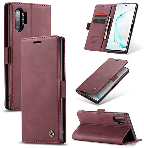Phernykas für Samsung Galaxy Note 10 Plus Hülle, Magnet ‌Leder Handyhülle