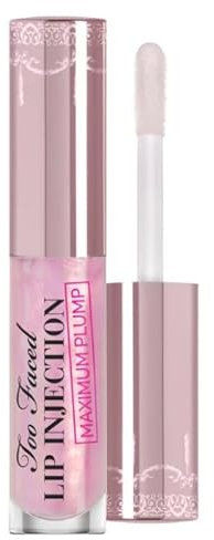 TOO FACED Cosmetics Original, Lippen-Injection Maximum Plump, Volumen-Lipgloss, extra strength Instant & Long Term Lip Plump, VEGANO | by B (Original Mini (Travel Size), 2,8 g (1er-Pack)
