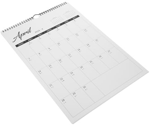 DIYEAH 2024 Wandkalender A3 Planer Arbeitslochkalender Happiness Edition 20239 202412 Klar Gedruckter Wandkalender Tages Und Monatskalender Digitaluhr Home Office