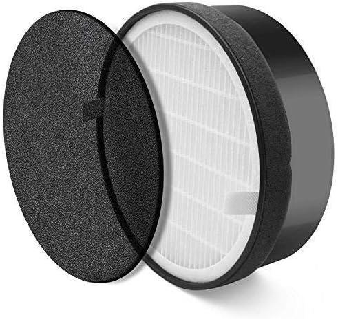 YGHSZ H132 Replacement Filter Compatible with LEVOIT LV-H132 Air Puri-fier,3 in 1 H13 True HEPA Filter High Efficiency Activated Carbon Filter, Part # LV-H132-RF 1PCS
