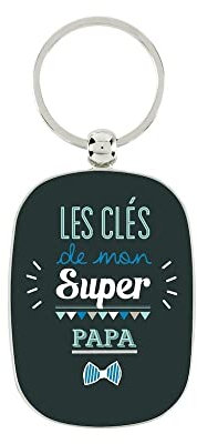 Porte-clés Opat Mon super papa - Derrière la porte