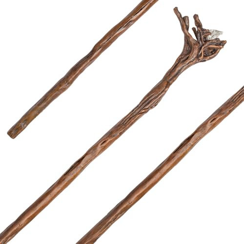 UNITED CUTLERY Herr der Ringe - Moria-Stab von Gandalf – Offiziell lizenzierte Replik, aus Polyresin, handbemalte Details, LED-Licht, Geschenk für den Herr der Ringe Sammler – Länge 167,6 cm