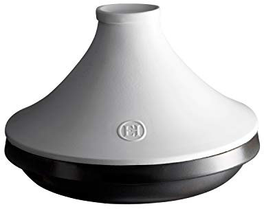 Emile Henry EH779567 Delight Tajine, Induktion, Keramik, 2 liters, weiß