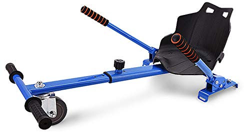 Wgwioo Hoverboard-Aufhängungssitz, Bequemer Kart-Sitz, Kinder-Go-Kart Mit Hoverboard-Sitz, Passend Für 6,5 Zoll, 8 Zoll Und 10 Zoll