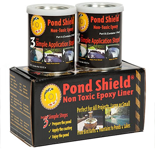 Pond Armor SKU-CGRAY-QT-R Teichschutz, 1,5 l Set, ungiftige Epoxidbeschichtung