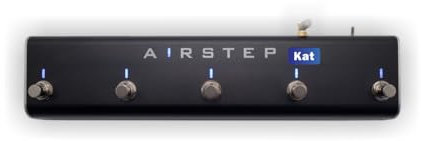 XSONIC Airstep Kat Edition KATANA MKII & I Fußschalter mit 5 Fußschaltern, 2 Steuermodi, modifizieren Sie den Amp Sound mit BTS-App für iOS und Android, kabellos