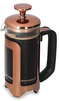 La Cafetière Roma Stainless Steel Cafetière, Three Cup, Copper, Gift Boxed