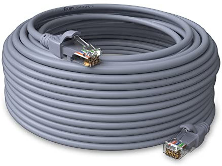 Oren Cavo Ethernet LAN CAT6 30M - Cavo patch | 10 Gbps ad alta velocità | Rame puro 24 AWG Stranded - Cavo di rete Premium con connettore RJ45 | Internet, banda larga, LAN, cavo di rete