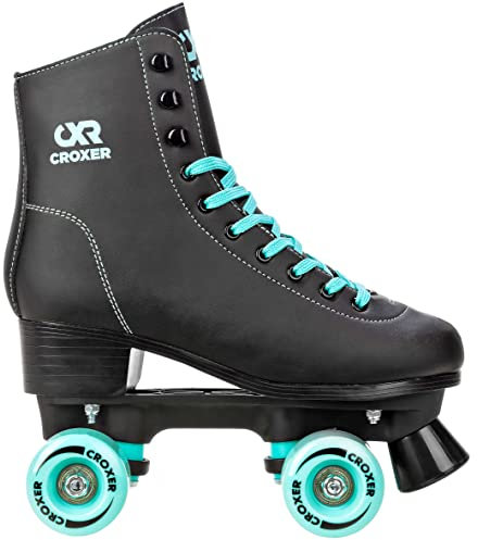 Croxer Rollschuhe Roller Skates Alessa (Black/Mint, 42(27,5cm))