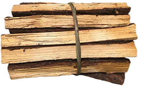 TRGCJGH Bois de chauffage, bûches de bois pour poêle à bois, foyer, bois d'allumage fendu assaisonné, fonctionne dans toutes les conditions météorologiques, 40 cm à 25 kg