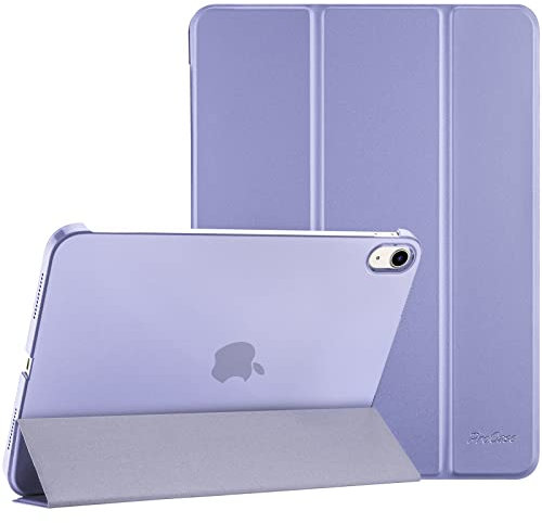ProCase Funda para iPad 11ª Generación 2025 11 Pulgadas (A16) / iPad 10ª Generación 2022 10,9 Pulgadas, Capa Protectora Delgada Smart Folio con Soporte Trifold, Auto-Reposo/Activación – Lila