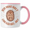 Trendation - Igel Tasse - Tolles Geschenk für Igel-Liebhaber (Rosa)