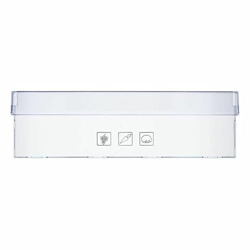 LUTH Premium Profi Parts Kompatibel mit Beko Schubladenblende für Gemüsekasten 4634600100 492X148mm in Kühlteil Kühlgefrierkombination