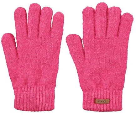 Barts Strickhandschuhe Witzia Gloves gefütterte Finger-Handschuhe 4542 Hot Pink 30