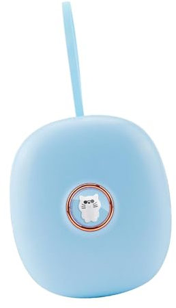 Baoblaze Vibrating Alarm Clock, Bed Shaker under Pillow, 10 Minutes Snooze Digital Alarm Clock, Portable for Heavy Sleepers Deaf Teens, Blue