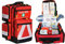 Erste Hilfe Notfallrucksack Sport Freizeit & Event mit 5 Außentaschen inkl. Verbandbuch & Frakturschienen-Set