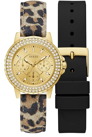 Guess Damen Sport Kristall Multifunktions 36 mm Uhr