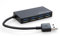 Peowuieu Hub USB 3.0 de 4 puertos de alta velocidad Narrow Compact Expansion Splitter