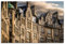 ARTLAND Wanddeko Leinwand Bilder Wandbild 60x40 cm Altstadt Historisch Architektur Häuser Fassade Edinburgh Schottland U4XP