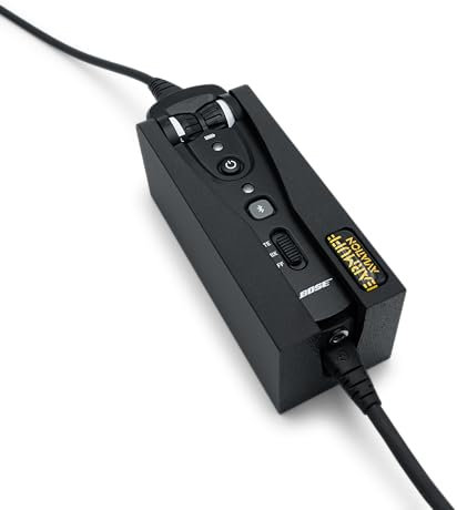 EARMUFF Aviation Single Stand for Bose A20 Aerial Headset Control Unit (A20 Single Stand)