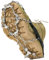 HOSLAFON Steigeisen, Eiskrallen für Stiefelschuhe, Silikon-Edelstahl-Greifer, Schuhspikes, Griffe, Traktion für EIS, Schnee