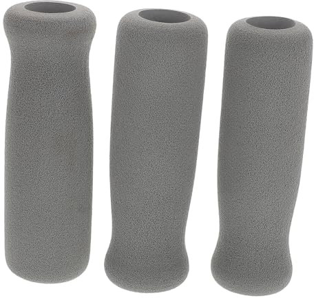 Abaodam 3 Stück-Pack Skistockgriffe Ersatz aus Rutschfestem Schwamm Ergonomisch Stoßdämpfend Leicht für Kinder Skiausrüstung Outdoor