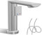 ALPHA HOME Wasserhahn Bad mit Anschlussschlauch, Waschtischarmatur Einhandmischer Armatur Waschbecken Chrom Waschtischarmatur Waschbecken Armatur Badarmatur Mischbatterie mit Auslauf Höhe 123 MM