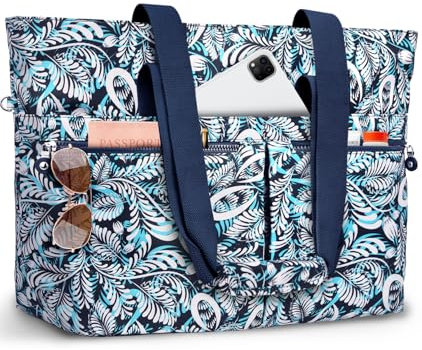 ENONEO Borsa Mare Donna Grande Borsa Spiaggia Famiglia 45L Impermeabile Borsas Piscina XXL Shopper Tote Bag con Cerniera Borse da Spiaggia Pieghevole per Shopping Viaggio Picnic