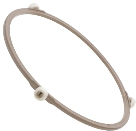 STOBOK Replacement Microwave Turntable Ring Roller Round Glass Plate Support for Heating Easy Installation Compatible with Standard Microwaves