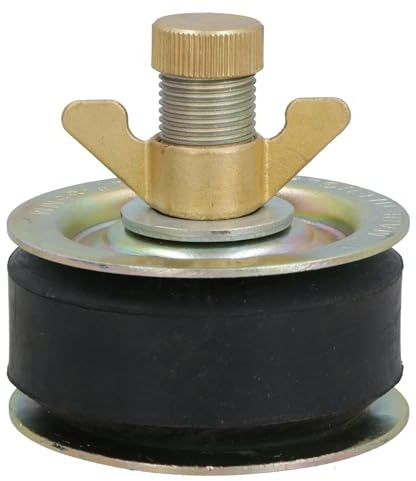 Steel Drain Test Pipe Bung/Plug 3.5 (90mm) Plumbing Stop Tube Blanking Cap
