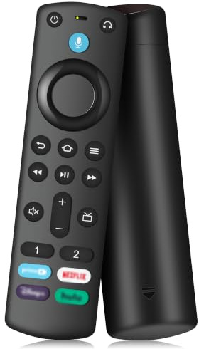 Replacement FireStick Remote for Hisense TCL Fire-TVs-Stick (4K/4K Max/Lite/2nd Gen/3rd Gen),Fire Insignia-Toshiba-Pioneer Series TVs