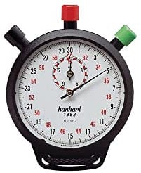 Hanhart Stoppuhr Amigo 1/10 Sek.15 Min.mech.