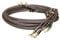 Dynavox Black Line Lautspecherkabel, Paar, Flexibles Premium High-End-Kabel mit hochwertigen Bananensteckern, konfektioniert, Farbe schwarz, Länge 3m